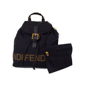 Fendi Logo Backpack